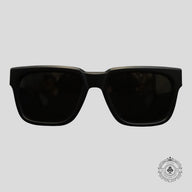 Chrome Hearts Box Officer Sunglasses in Matte Black/Silver