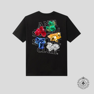 Anti Social Social Club Gems Tee in Black