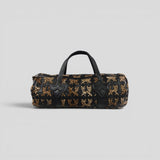 Chrome Hearts Leopard Cross Patch Duffle Bag