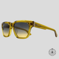 Chrome Hearts Box Officer Sunglasses in Malt Yellow