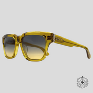Chrome Hearts Box Officer Sunglasses in Malt Yellow