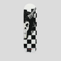 CLB XXIII Amiri x Wes Lang Altered Sacrifice limited edition skateboard deck with black and white skull graphic