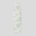 CLB XXIII BAPE city camo skateboard deck in white and grey with iconic ape head pattern