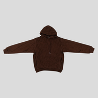 CLB XXIII brown Dior Oblique terrycloth cotton hoodie with a drawstring hood and long sleeves