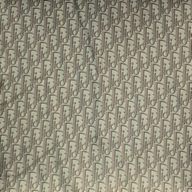 CLB XXIII Dior Oblique silk button up shirt in green with iconic repeating logo pattern