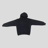 CLB XXIII navy blue Dior Oblique terrycloth hoodie with long sleeves and a front kangaroo pocket in 100% cotton