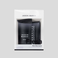 CLB XXIII Jason Markk Moso bamboo charcoal shoe inserts in black fabric packaging for odor removal