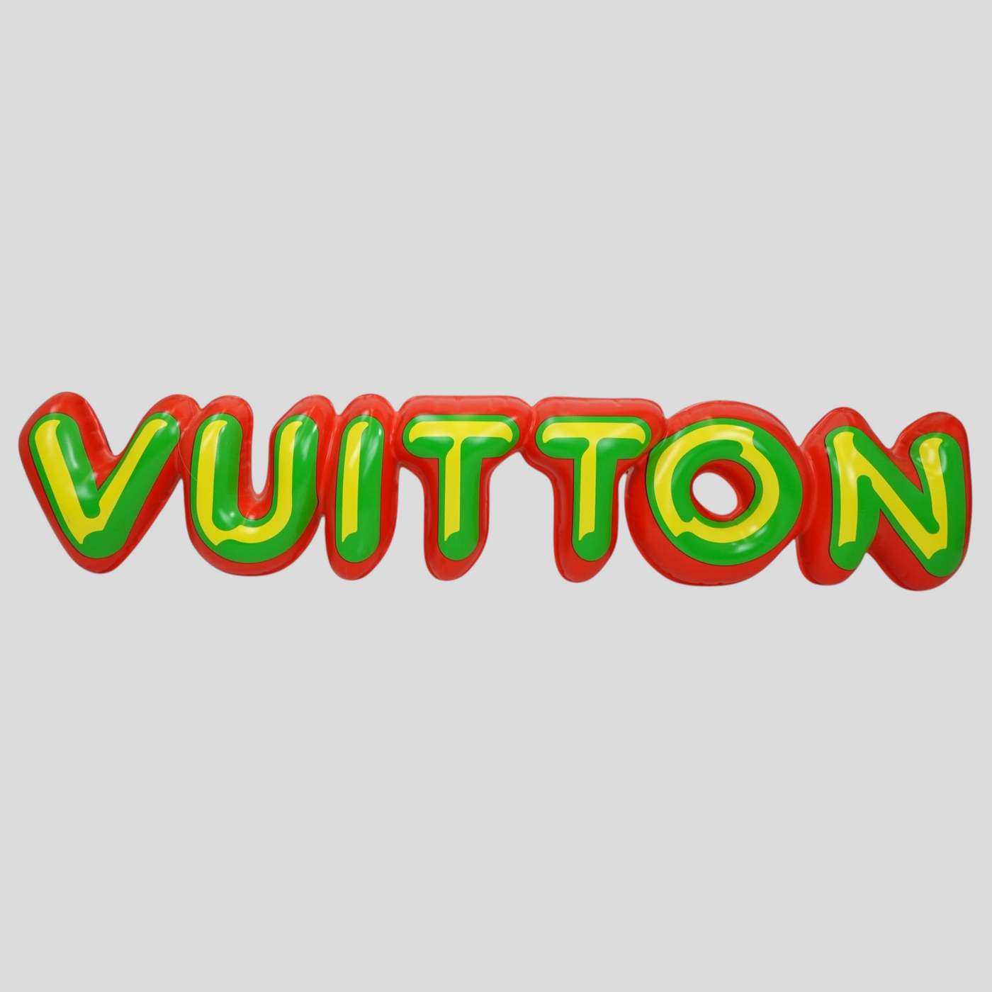 Louis Vuitton Bubble Letter Store Display Sign