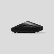 CLB XXIII Nike Mind 001 slide in triple black featuring a perforated foam construction and side swoosh logo