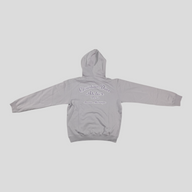 CLB XXIII purple Christian Dior Atelier cotton hoodie with back embroidery featuring Paris and Avenue Montaigne text