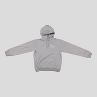 CLB XXIII purple Christian Dior Atelier embroidered cotton hoodie with drawstring hood and front pocket
