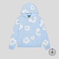 Denim Tears The Cotton Wreath Hoodie in Powder Blue