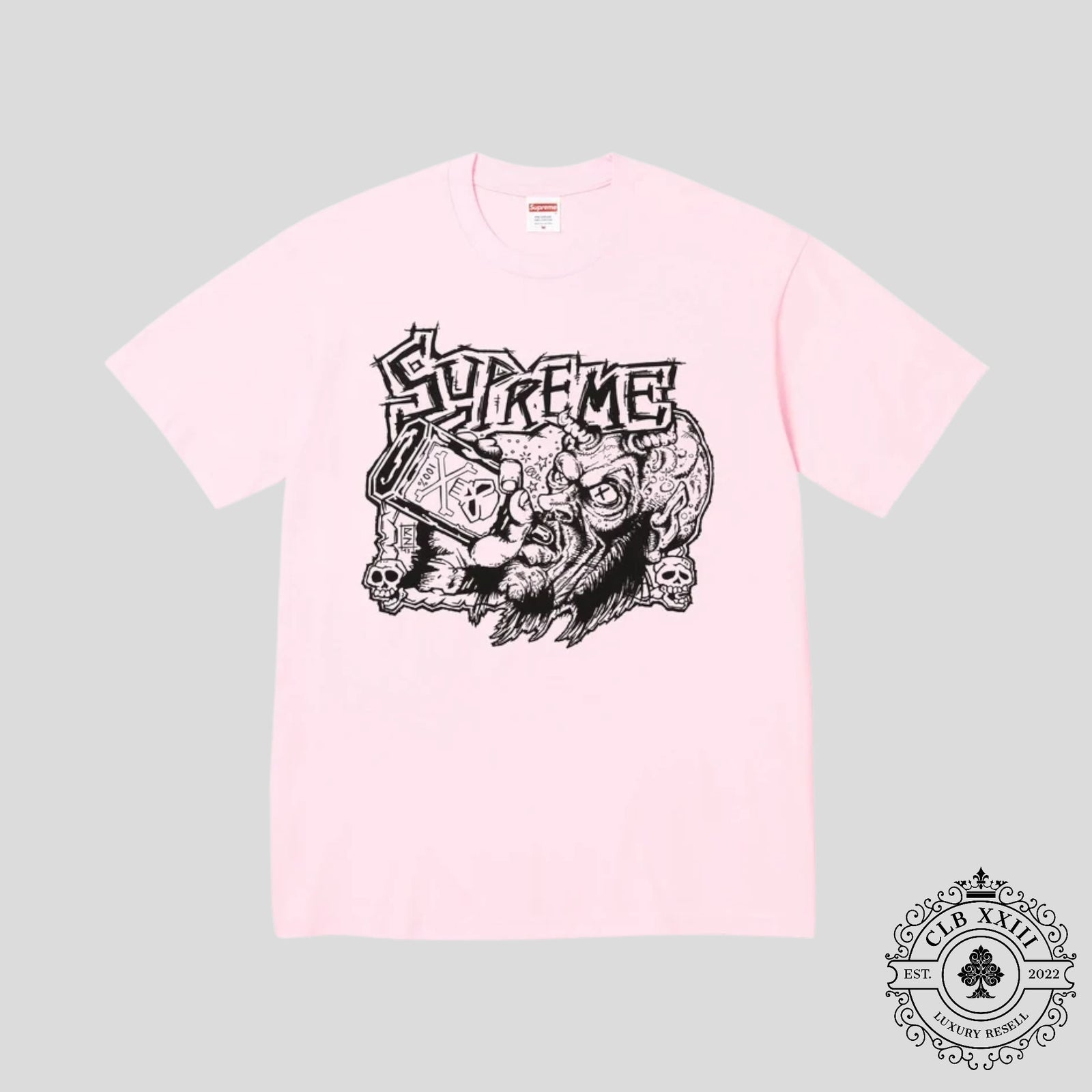 Supreme Fuckin Blowout Tee in Pink