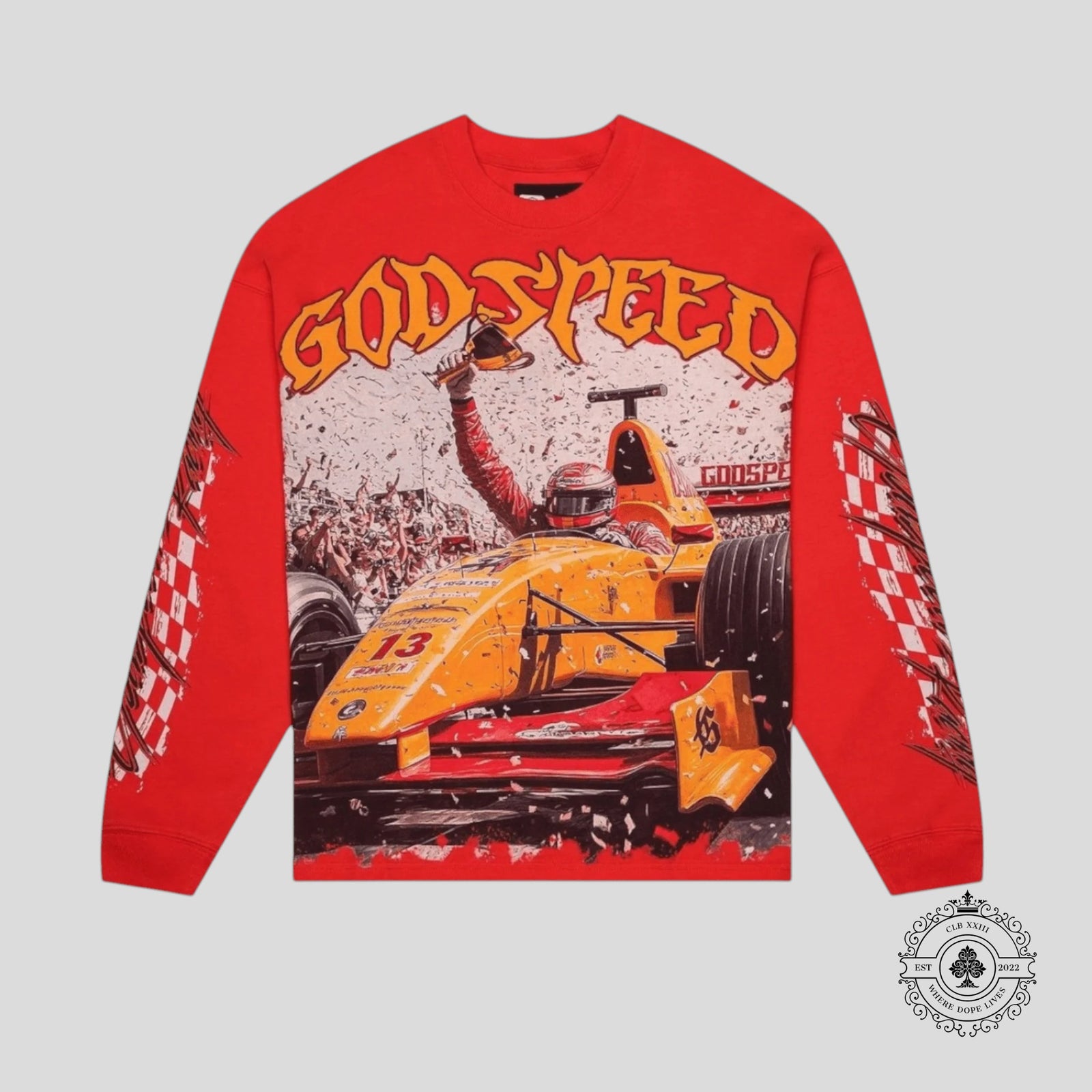 Godspeed F1 Finishline LS in Red