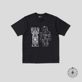 Uniqlo Kaws X Warhol Robot Tee in Black