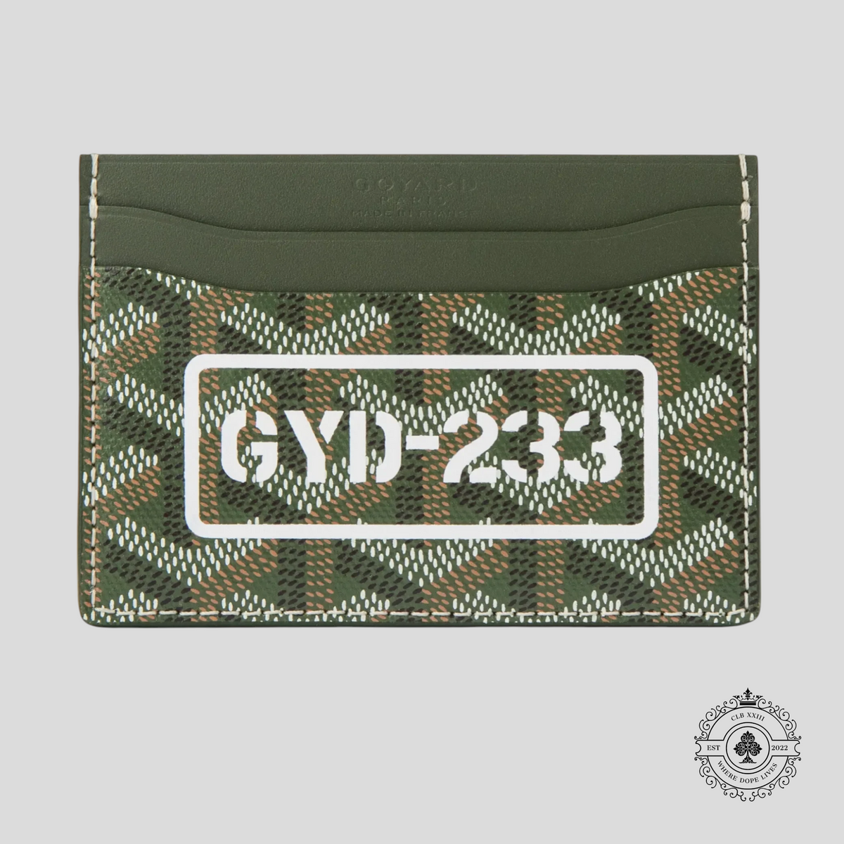 Goyard Saint Sulpice Card Holder in Khaki