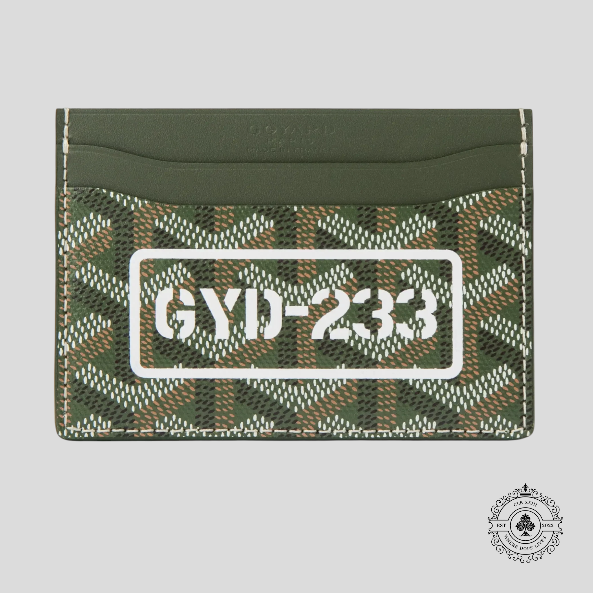 Goyard Saint Sulpice Card Holder in Khaki