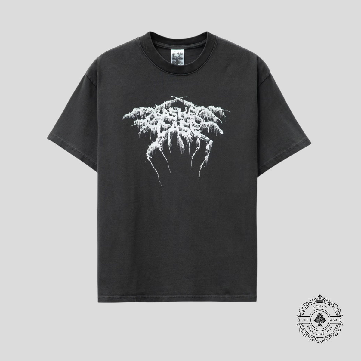 Basketcase Metal V1 Tee in Black
