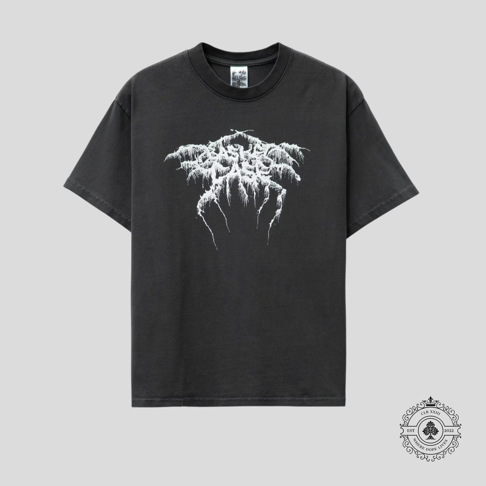 Basketcase Metal V1 Tee in Black
