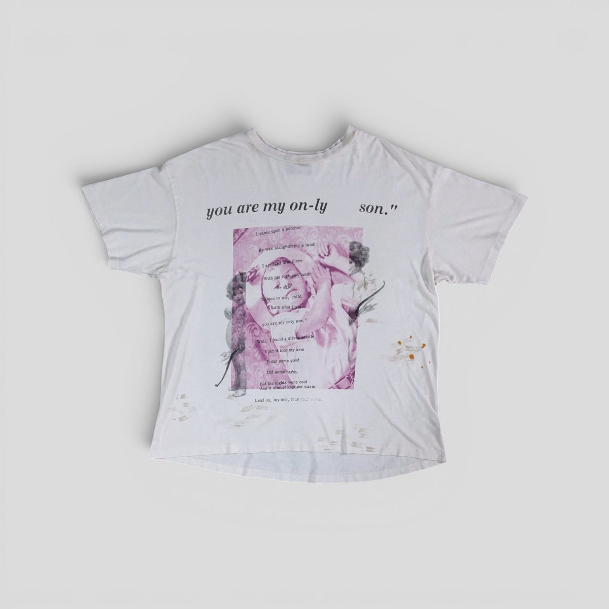 Enfants Riches Déprimés Only Son Tee in Dirty White