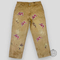 CHROME HEARTS MATTY BOY SEX RECORDS CROSS PATCH CARHARTT CARPENTER PANTS