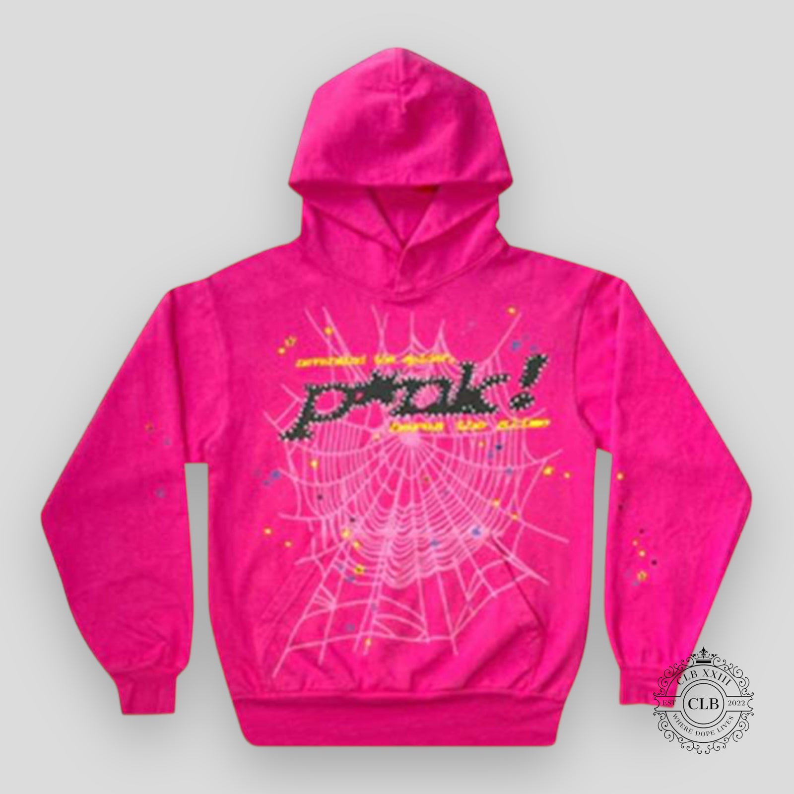 SP5DER P*nk Hoodie - Pink