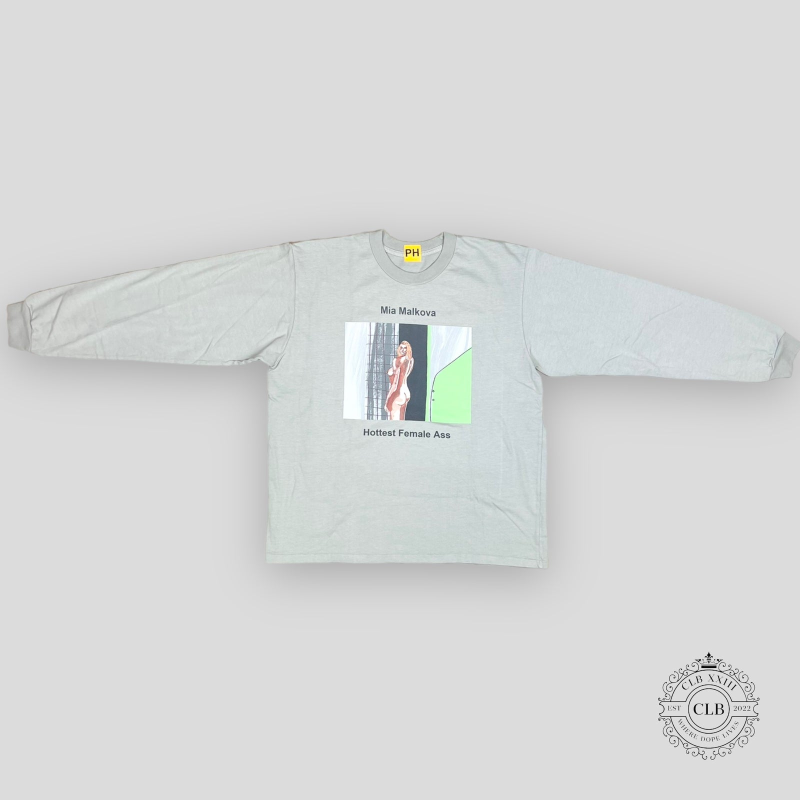 Kanye West x Pornhub Mia Malkova Long Sleeve Tee