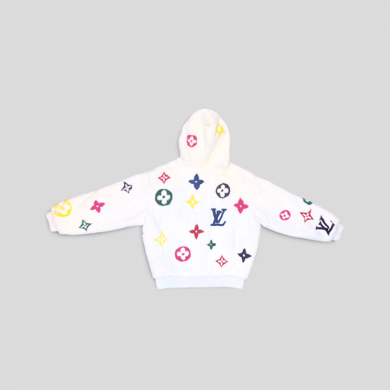 Louis Vuitton Multicolor Monogram Mink Jacket