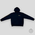 Chrome Hearts Scroll Logo Hoodie - Black / Yellow