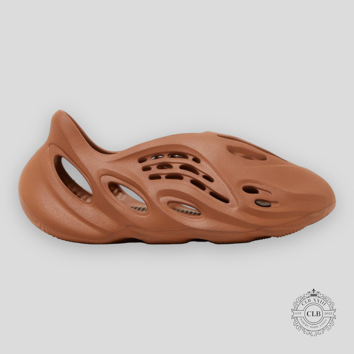 Adidas Yeezy Foam Runner Shoe in Clay Red