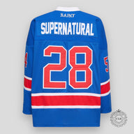 SAINT MICHAEL SUPERNATURAL HOCKEY JERSEY - BLUE