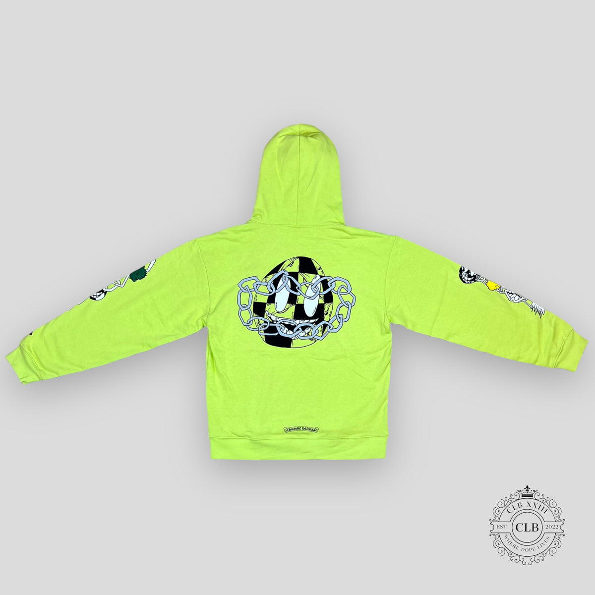 Chrome Hearts Matty Boy Link Hoodie in Green