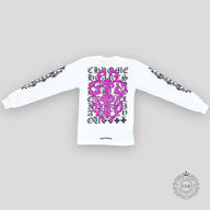 Chrome Hearts Dagger Long Sleeve Tee - White