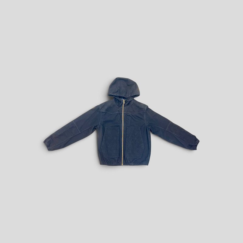 Louis Vuitton Hooded Workwear Jacket in Black