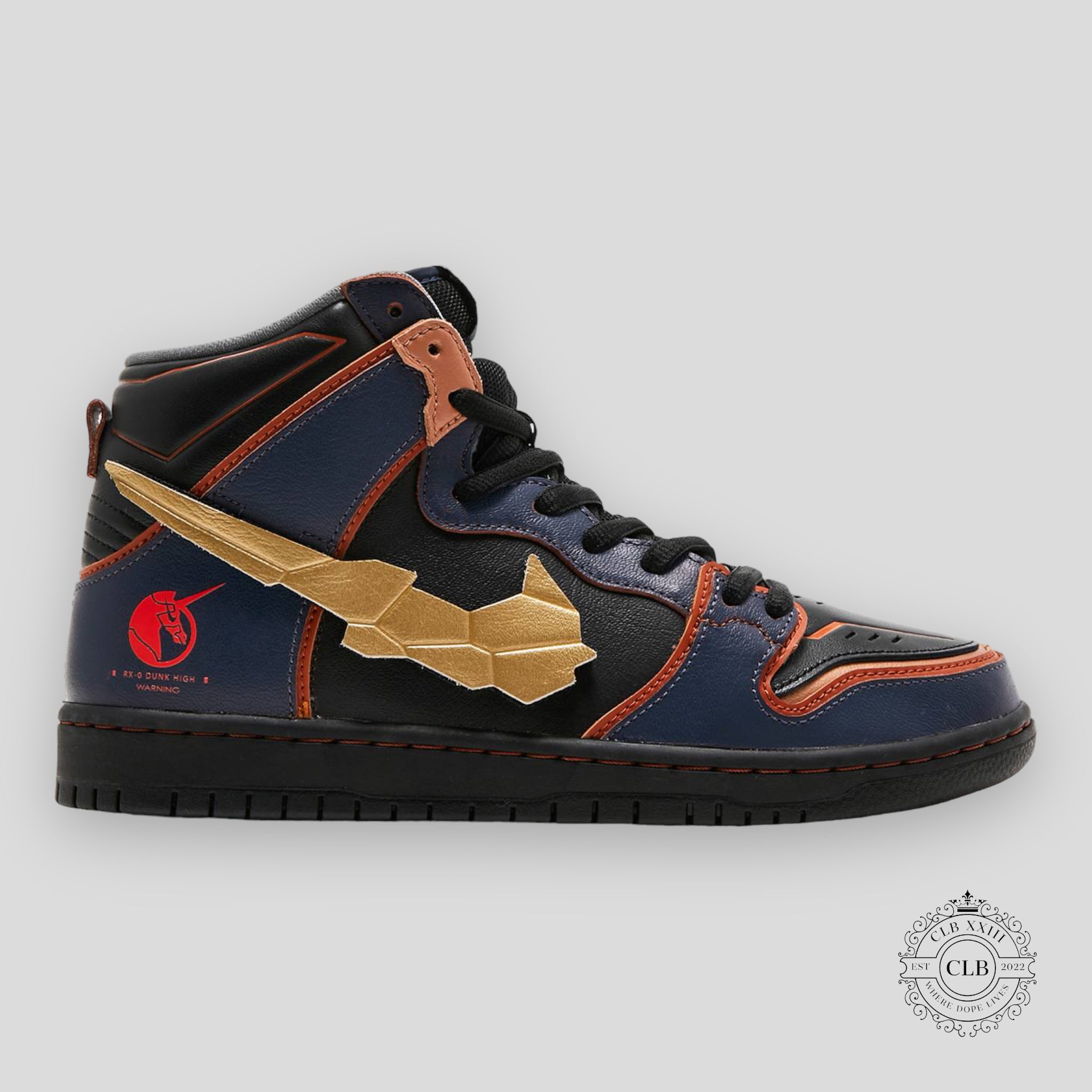 NIKE SB DUNK HIGH X GUNDAM "PROJECT UNICORN - BANSHEE NORN"