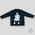 Kanye West Donda 2 Layer Long Sleeve T-Shirt in Black