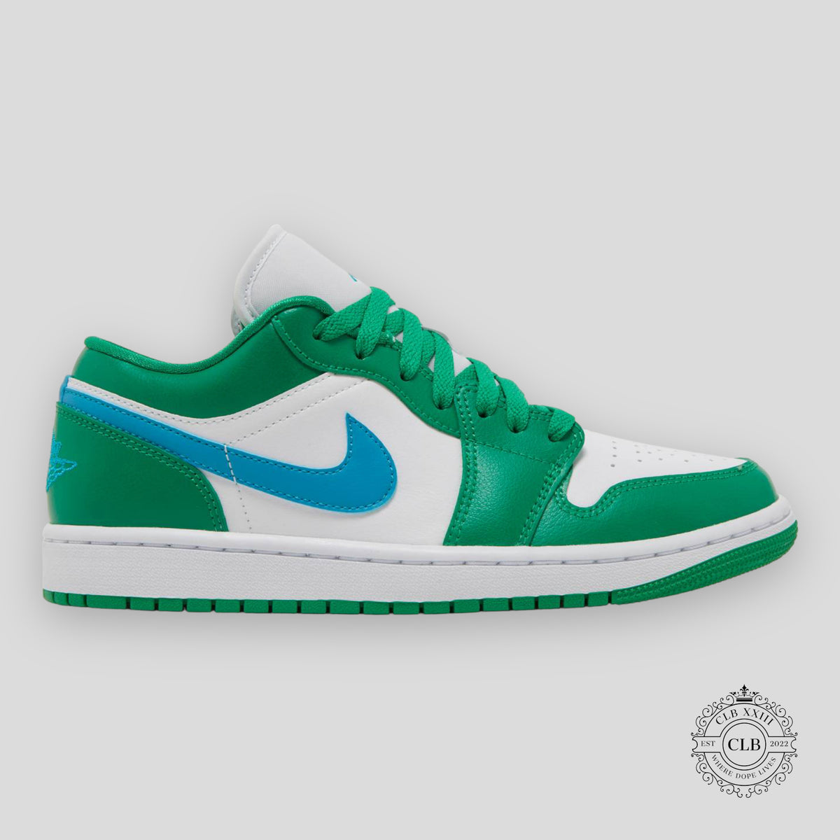 AIR JORDAN 1 LOW (W) "LUCKY GREEN"