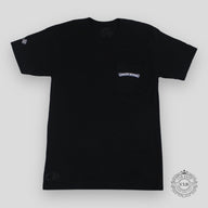 CHROME HEARTS DAGGER SHORT SLEEVE TEE - BLACK / PINK