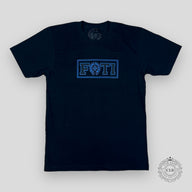 Chrome Hearts Foti Harris T-Shirt in Black / Blue