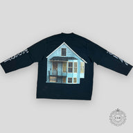Kanye West Donda 2 Layer Long Sleeve T-Shirt in Black