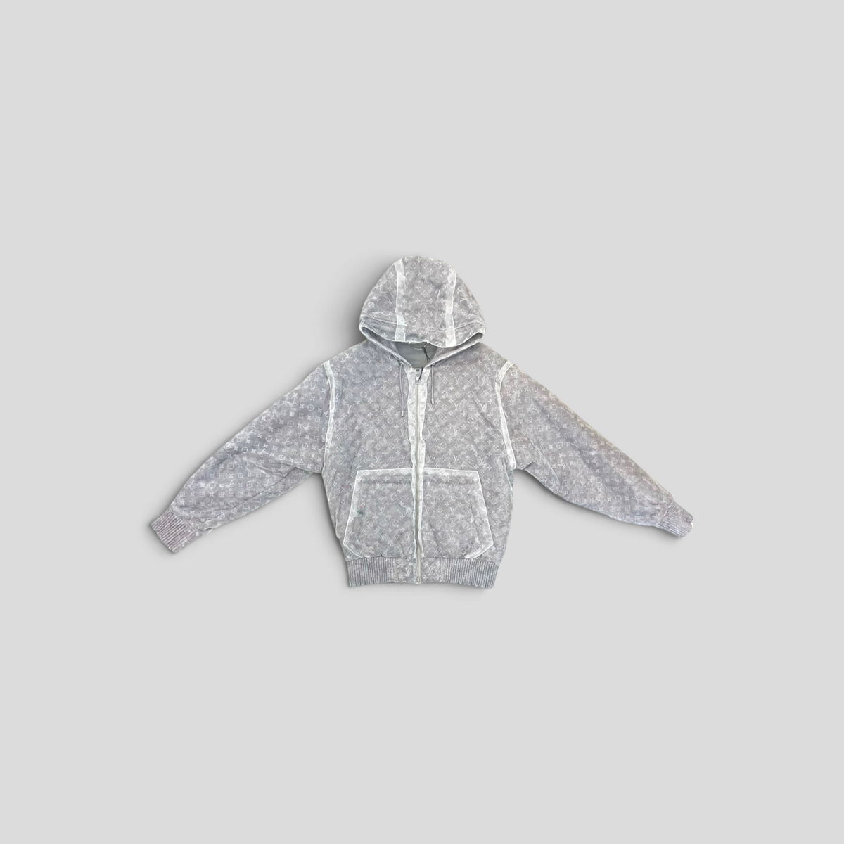Louis Vuitton Monogram Organza Padded Blouson