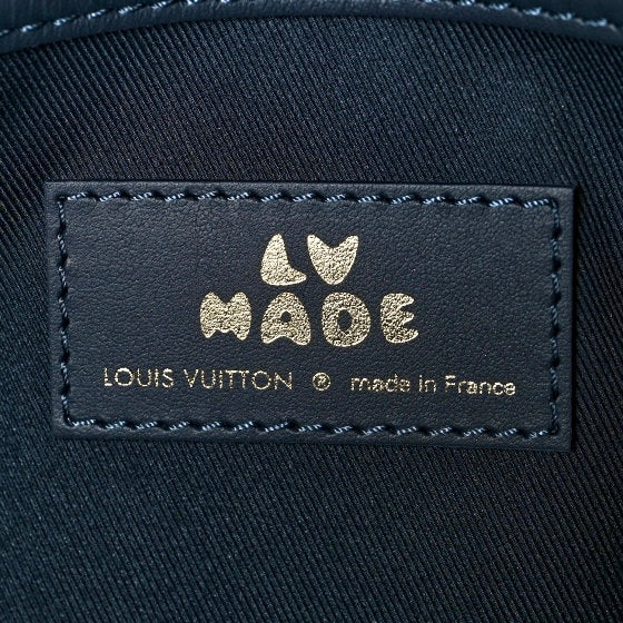 LOUIS VUITTON X NIGO DENIM DRIP KEEPALL BANDOULIERE 50 BLUE