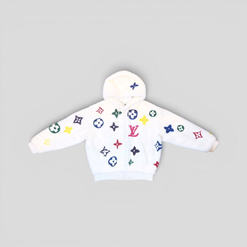 Louis Vuitton Multicolor Monogram Mink Jacket