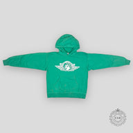 SAINT MICHAEL ANGEL OF DEATH HOODIE - GREEN
