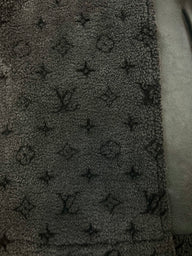 Louis Vuitton Monogram Shearling Overcoat