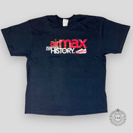 NIKE AIR MAX NO BAGGAGE JUST HISTORY T-SHIRT - BLACK