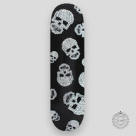FTP GLOW IN THE DARK SKULL 8.5 SKATE DECK