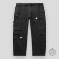 NIKE X PEACEMINUSONE STRAIGHT LEG TROUSERS - BLACK