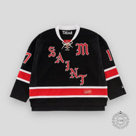 SAINT MICHAEL SUPERNATURAL HOCKEY JERSEY - BLACK