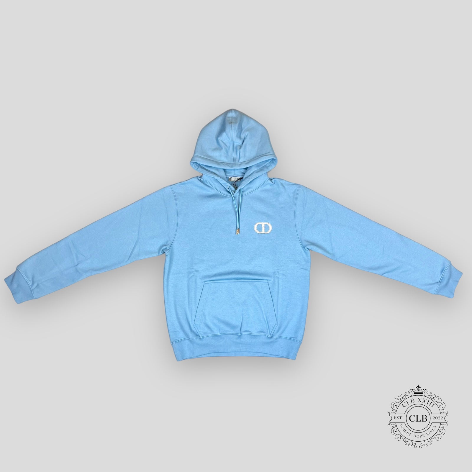Dior CD Hoodie in Blue